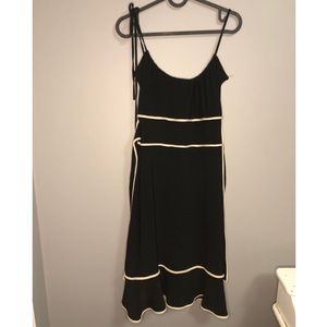 Sold  K  black and tan dress